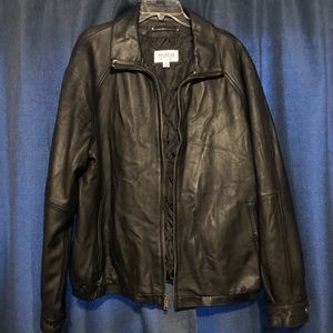 Leather jacket